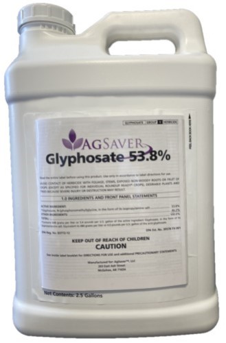 AgSaver Glyphosate 53.8% - 2.5 Gallons