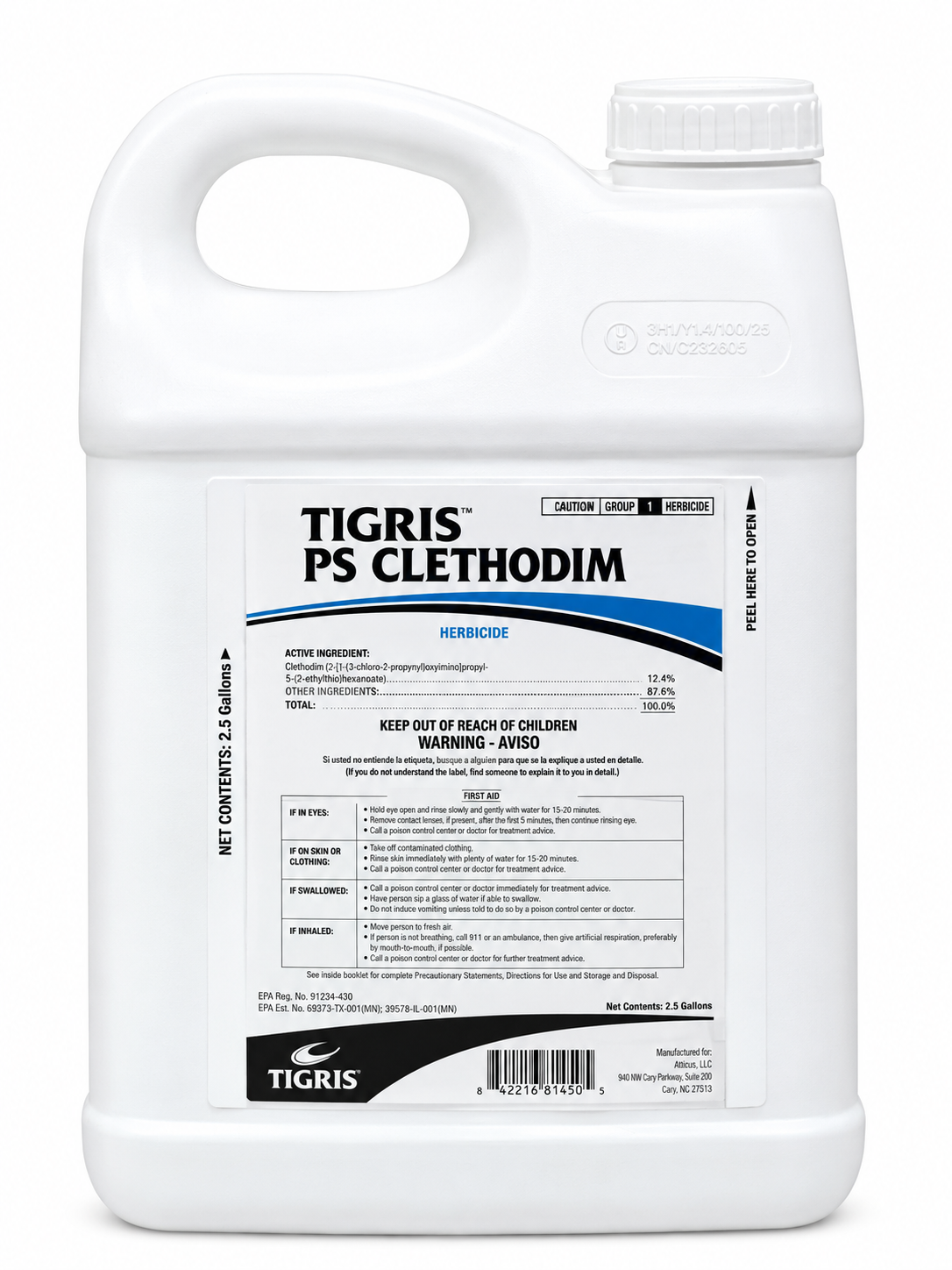 (image for) Clethodim 2EC / Cleanse 2E Herbicide - 2.5 Gallon (Replaces Arrow 2EC, Cleanse, Dakota, Volunteer)