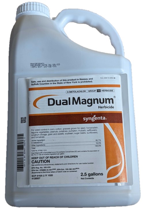 Dual Magnum 7.62E Herbicide - 2.5 Gallons