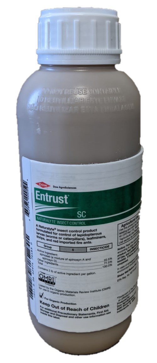 Entrust SC Naturalyte Insecticide - 1 Quart - OMRI Certified (Spinosad ...
