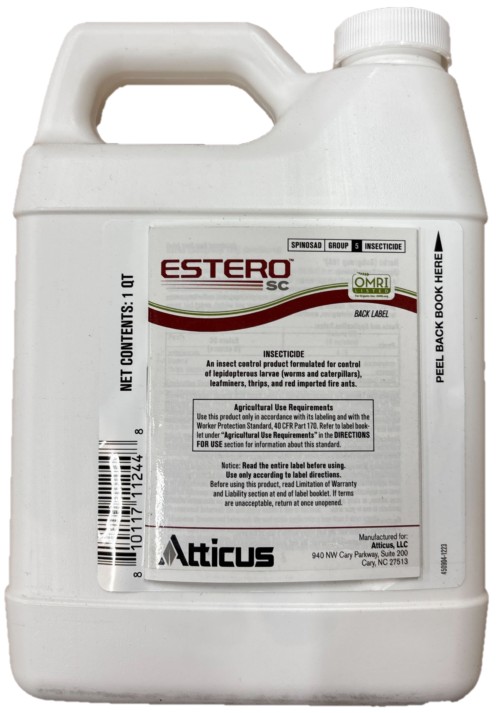 Estero SC Insecticide - 1 Quart - OMRI Certified (Spinosad) (compare to ...