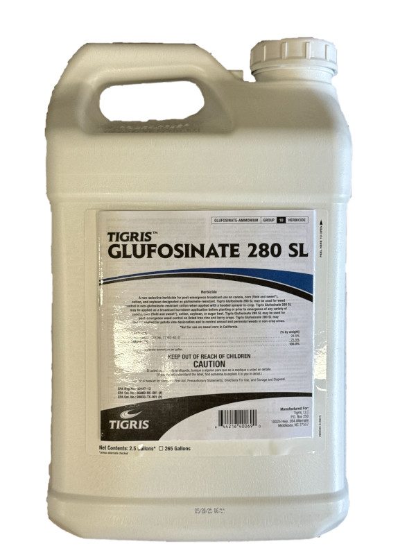 (image for) Glufosinate 280SL - 2.5 Gallons (Same AI as Cheetah, Interline, Liberty, Reckon, Surmise)