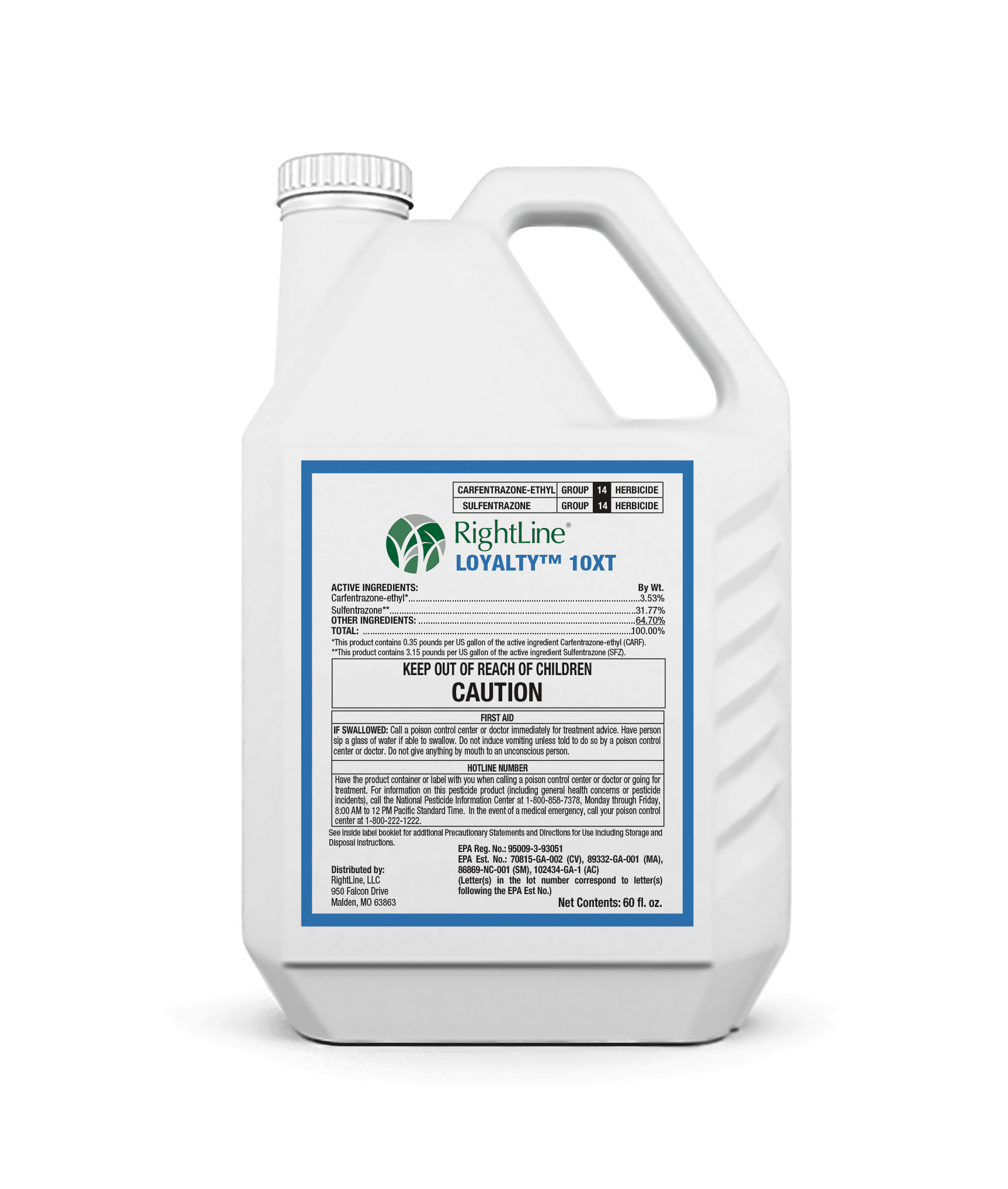 (image for) Loyalty 10XT Herbicide - 60 oz