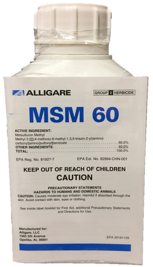 Alligare MSM 60 Herbicide | Bottle (8 oz)