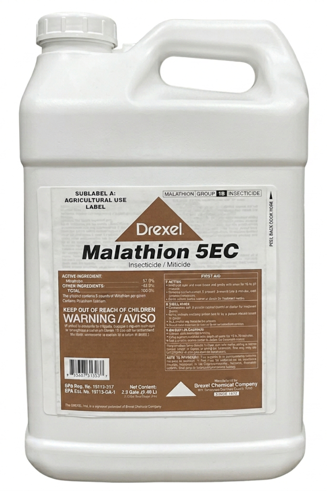 (image for) Malathion 5 EC Insecticide - 2.5 Gallons, Drexel