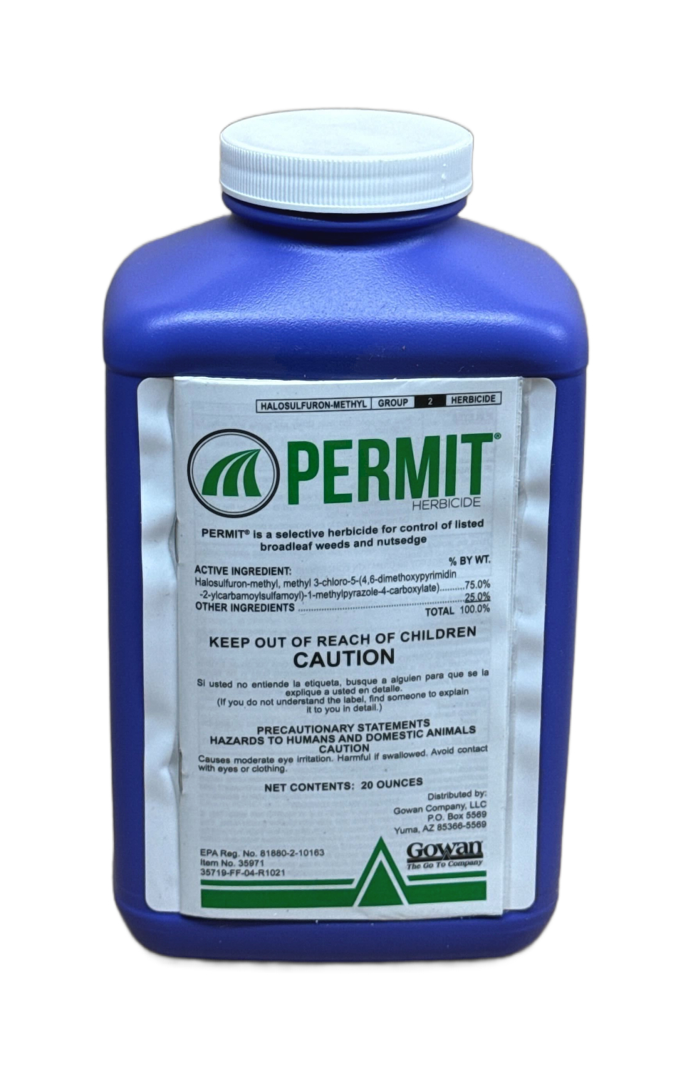(image for) Permit 75WG Herbicide - 20 Ounces