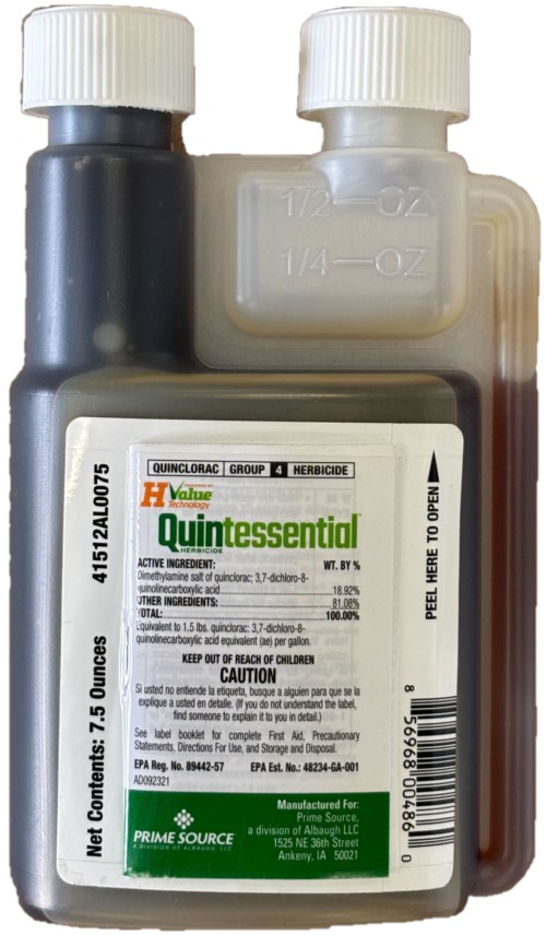 Quintessential Herbicide - 7.5 oz (Replaces Drive XLR8, Quinclorac 1.5L)  [89442-57] - $15.95 : Keystone Pest Solutions, Low cost herbicides
