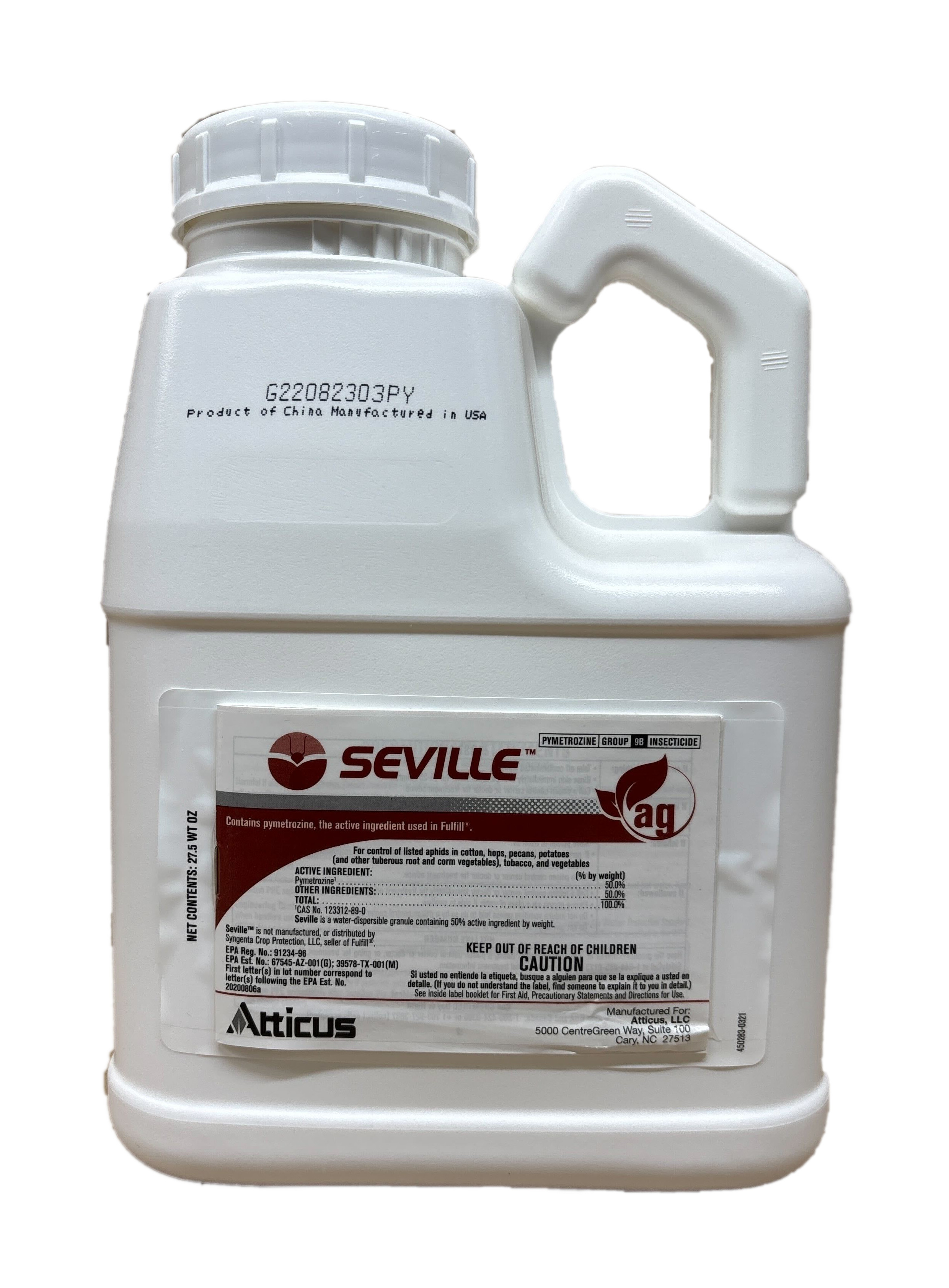 (image for) Seville Insecticide - 27.5 Ounces (50% pymetrozine, compare to Fulfil)