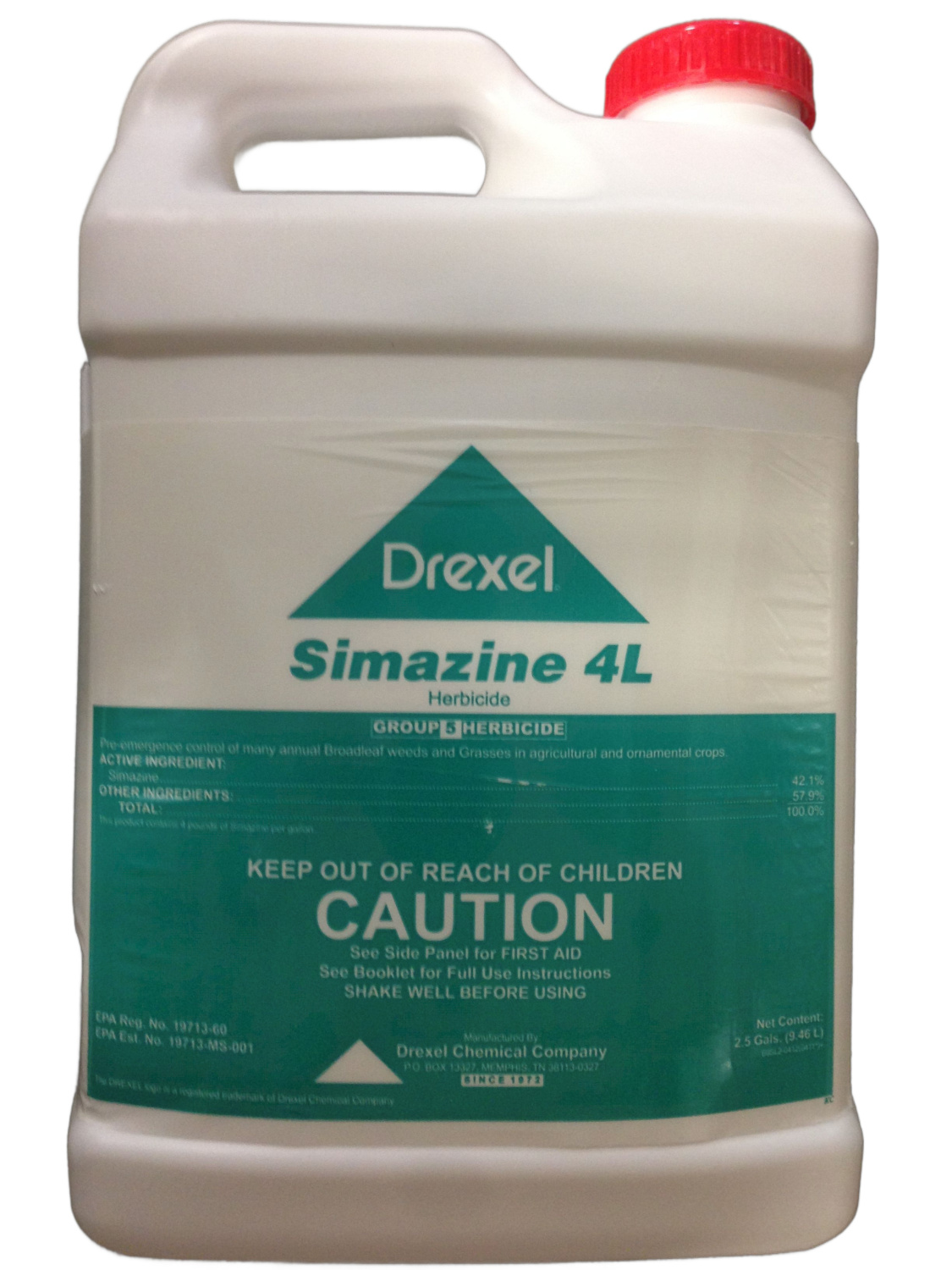 (image for) Simazine 4L Herbicide - 2.5 Gallons