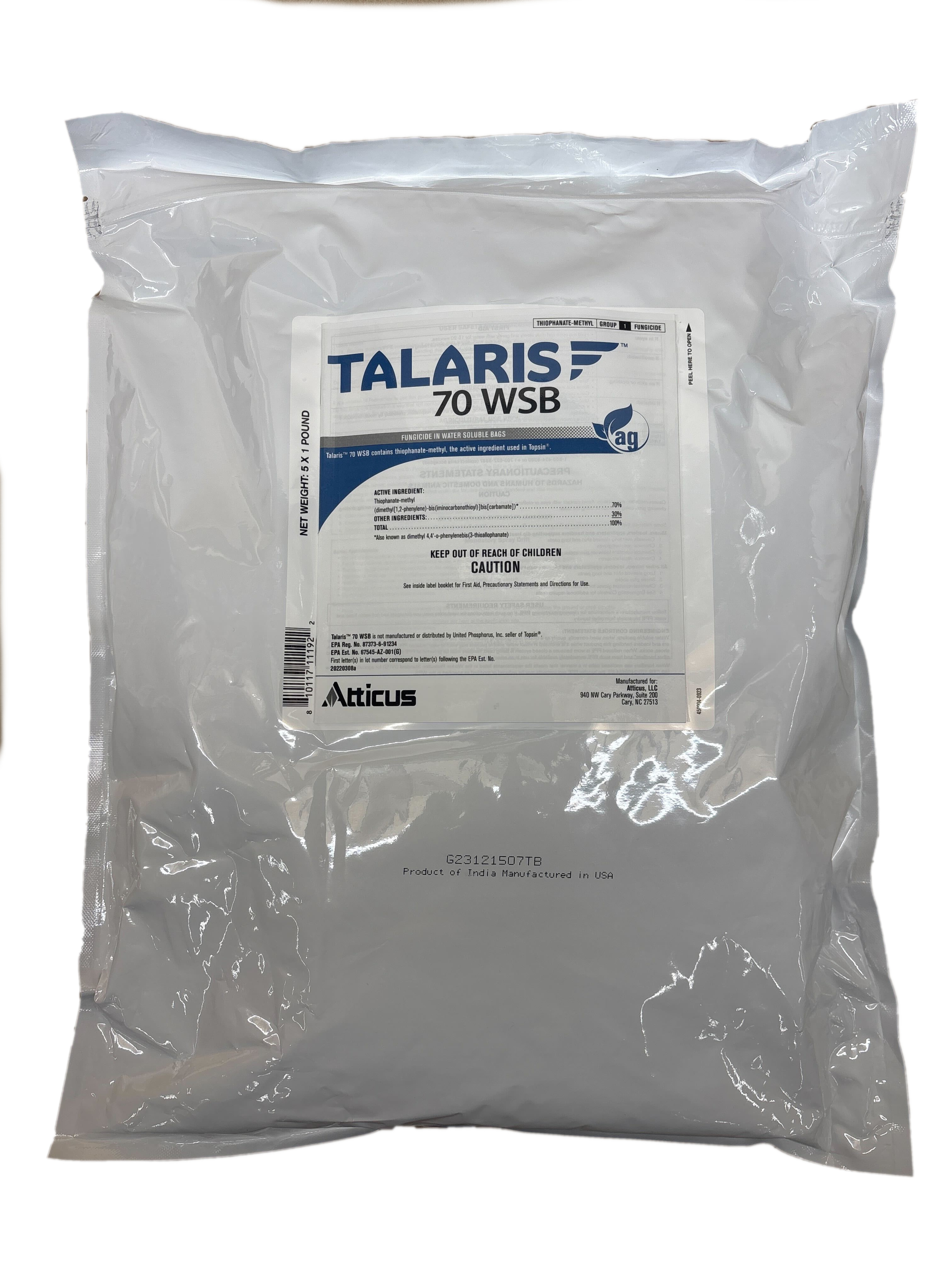 (image for) Talaris 70 WSB - 5 Pounds (5x1 lb bags) - same AI as Topsin M WSB
