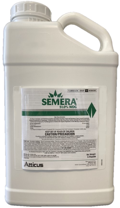 Semera Herbicide - 5 Pounds - 51% Flumioxazin (Compare to Clipper, Payload,  Sureguard) [91234-129] - $219.95 : Keystone Pest Solutions, Low cost  herbicides